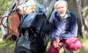 Groot skok toe TV ontplof